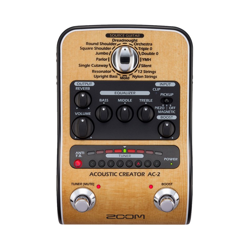 Zoom AC-2 Acoustic Guitar Effects Creator